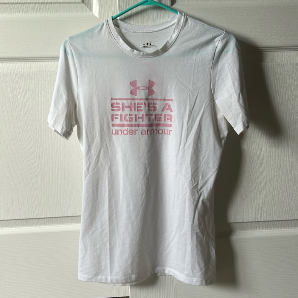 White Under Armour TShirt